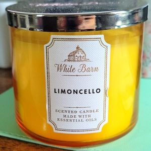 Limoncello, White Barn 3 Wick Candle